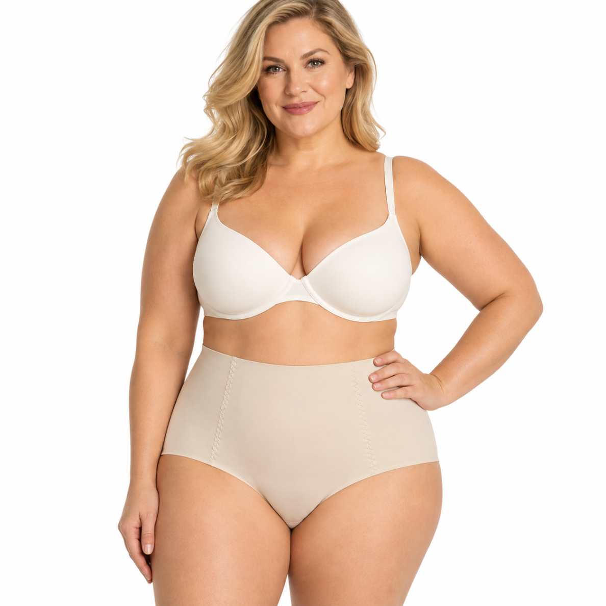 Aukšto liemens modeliuojančios kelnaitės OUNO T66064-kūno XL-XXXL