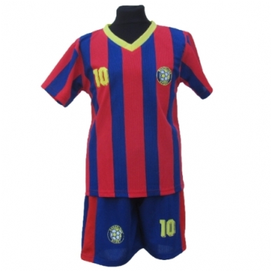 Futbolo apranga vaikams 2-14 metų S-Sports Barcelona raudona/mėlyna 2