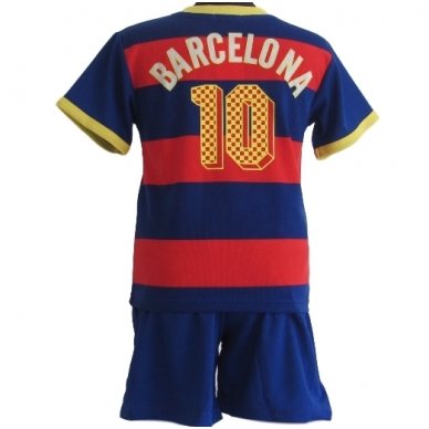 Futbolo apranga vaikams 2-14 metų S-Sports Barcelona raudona/mėlyna 1