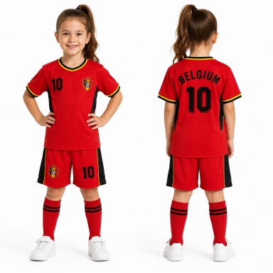 Futbolo apranga vaikams 2-14 metų S-Sports Belgium raudona Futbolo apranga vaikams 2-14 metų S-Sports Belgium raudona