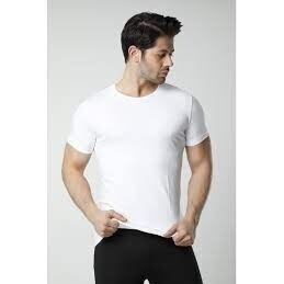 Vyriški marškinėliai trumpomis rankovėmis HMD 704-705 balti 1