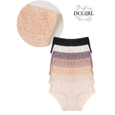 Moteriškos kelnaitės su nėriniais DCGirl 26346 komplektas 3 vnt. 3