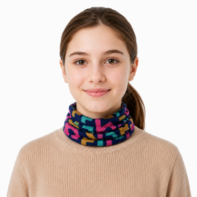 Šilta daugiafunkcė kaklaumautė šalikas, bandana, kepurė 2 vnt. komplektas