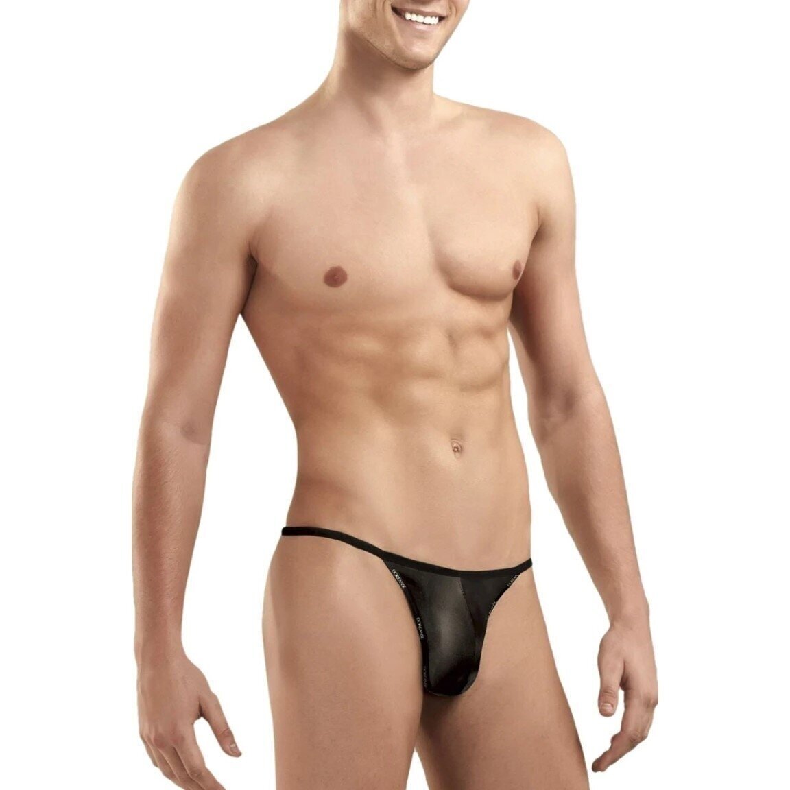 Vyriški G-string tipo stringai Doreanse 1326 juodi (Flashy Wetlook) Vyriški G-string tipo stringai Doreanse 1326 juodi (Flashy Wetlook)