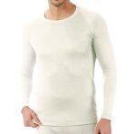 Vyriški šilti termo apatiniai marškinėliai ilgomis rankovėmis Ozkan 11317 balti
