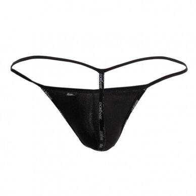 Vyriški G-string tipo stringai Doreanse 1326 juodi (Flashy Wetlook) 4 Vyriški G-string tipo stringai Doreanse 1326 juodi (Flashy Wetlook) 4