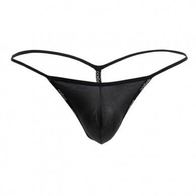 Vyriški G-string tipo stringai Doreanse 1326 juodi (Flashy Wetlook) 3 Vyriški G-string tipo stringai Doreanse 1326 juodi (Flashy Wetlook) 3